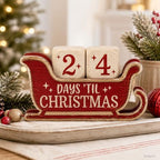 Christmas Decorations Indoor, 4pcs Christmas Countdown Home Decor - Image 2