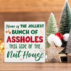 Funny Christmas Decor, Christmas Home Decorations, Home of The - Image 4