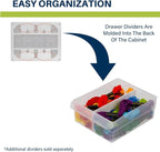 Akro-Mils 24-Drawer Plastic Drawer Storage Cabinet - Image 6