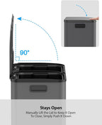 Lovewind Dual Trash and Recycling Bins - Image 7