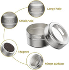 Vetacsion Set of 8 Magnetic Spice Tins - Image 4