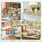 3Pcs Fall Decorations, Wooden Table Decor for Thanksgiving (Happy Easter) - Image 6
