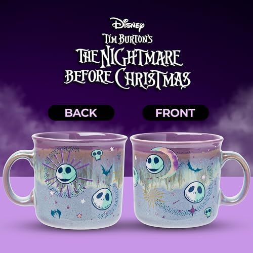 Silver Buffalo Disney Nightmare Before Christmas, Ceramic Camper Mug, 20oz - Image 3