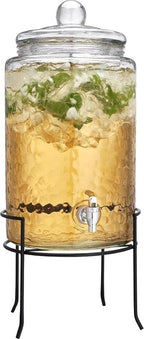 MosJos 3 Gallon Glass Drink Dispenser by MosJos