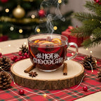 Sliner 6 Pcs Christmas Glass Coffee Mugs 16 oz Footed Irish Style Glasses - Image 4