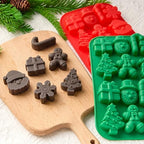 Christmas Chocolate Silicone Molds for Baking, 4 PCS - Image 6