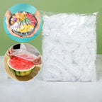 300PCS Elastic Food Covers Fresh Keeping Bags Disposable Stretchable Bowl - Image 4