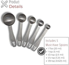 husMait Stainless Steel Measuring Spoons - Image 5