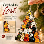 Funny Christmas Ornaments 2026 - Cat Lover Gifts for Women, Cat Ornaments for Christmas Tree,Funny Ornaments, Holiday Pet Decor - Image 3
