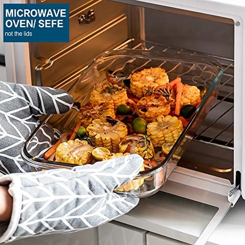 8-Piece Deep Glass Baking Dish Set - Image 5