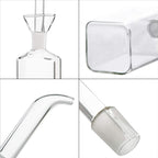 LandHope Oil Bottle Glass Olive Oil Dispenser Bottle Glass Cooking Oil Vinegar - Image 4