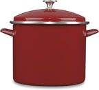 12QT STOCKPOT W/COVER RED by Cuisinart