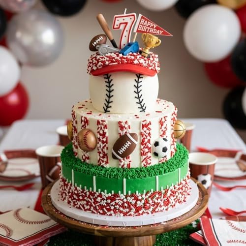 Manvscakes Sprinkles- Edible Cake and Cupcake Sprinkles with Assorted Shapes and Sizes for Parties, Metallic Sprinkle Mix for Cookies, Ice Cream, Cake and Cupcake Decorating - Image 4