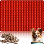 HKNMTT Silicone Mini Round Shape Molds, 468 Cavities Tiny Semi Sphere Baking Sheet Dog Treats Molds Candy Freezer Oven Safe Homemade Dog Treats Kit BPA Free Food Grade by HKNMTT