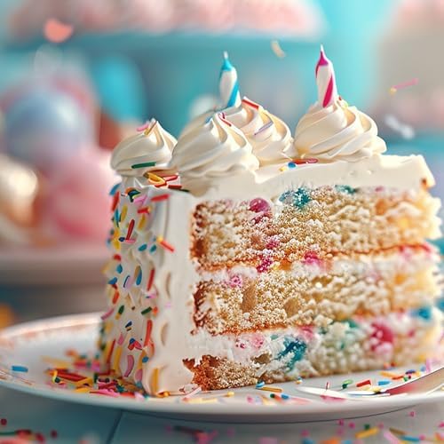 Rainbow Sprinkles Jimmies 1.98 Pounds Container, Sprinkles For Cake Decorating, Cake Sprinkles, Sprinkles For Baking, Ice Cream Toppings & More, The Hampton Candy Company - Image 5