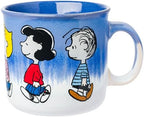 Silver Buffalo Peanuts Charlie Brown, Reactive Glaze Camper Mug, 20oz by SilverBuffalo