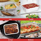 DIYDEC 36PCS Christmas Aluminum Food Containers Foil storage Tin with Lids - Image 7