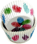Chef Craft Paper Patterned Cupcake Liners, 50 count, Red/Pink/Blue/Green/Purple by ChefCraft