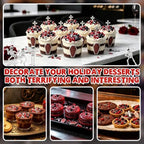Edible Halloween Sprinkles,RIP Tombstone Silver Cross,Pearl Confetti Sugar - Image 4
