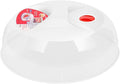 Flexzion 10 Inch Small Microwave Splatter Cover by Flexzion