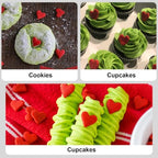 Red Heart Sprinkles for Christmas Cookies & Valentine's Day Baking, 180g - Image 6