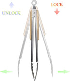 Stainless Steel Kitchen Tongs - Image 6