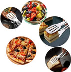 Serving Tongs Kitchen Tongs, Buffet Tongs, Stainless Steel Food Tong Serving - Image 3