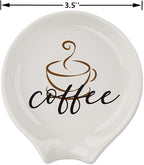Coffee Spoon Rest, Engraved Cute Counter Spoon Holder Funny Farmhouse Home Bar - Image 2