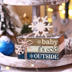 4 Pcs Winter Centerpieces for Table Winter Table Decorations - Image 5
