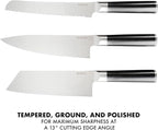 Babish 14-Piece Full Tang Forged Kitchen Knife Set – High-Carbon 1.4116 German - Image 5