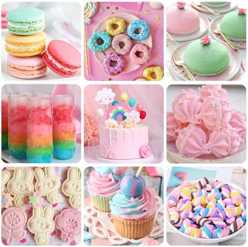 Food Coloring Liquid 10 Colors for Baking,Cherrysea Food Grade Cake Food Coloring Set for Halloween,Fondant,Cookies,Icing,Easter Egg Dessert Decorating Making DIY Supplies Kit- 0.25 Fl. oz (6 - Image 4