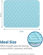 AMOAMI-Dish Drying Mats for Kitchen Counter-Silicone Dish Drying Mat-Kitchen - Image 6