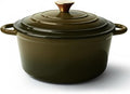 4.5 Quart Dutch Oven Pot with Lid, Non Stick Enameled Cast Iron Dutch Oven by Fijinhom