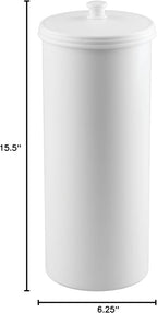 iDesign Freestanding Bathroom Toilet Paper Storage Holder - Image 5