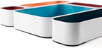 Three by Three Seattle 5 Piece Metal Organizer Tray Set - Image 3