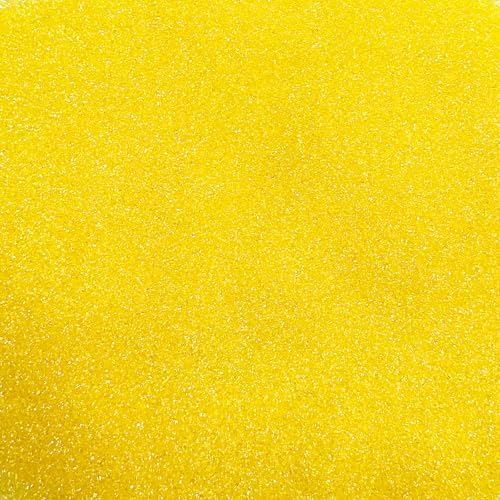 Edible Yellow Sanding Sugar Sprinkles 142g/ 5.01oz Sugar Crystals for Cake Decorating Candy Baking Decorations Ice Cream Toppings and Cookie Decorating for Valentines Halloween Christmas by Homipooty