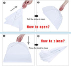 Mesh Food Covers for Outdoors, 1 Pack 40"X24" Extra Large Food Net + 5 Pack - Image 4
