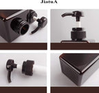 Pump Bottle, Refillable Plastic Empty Lotion Soap Dispenser Liquid Container - Image 5