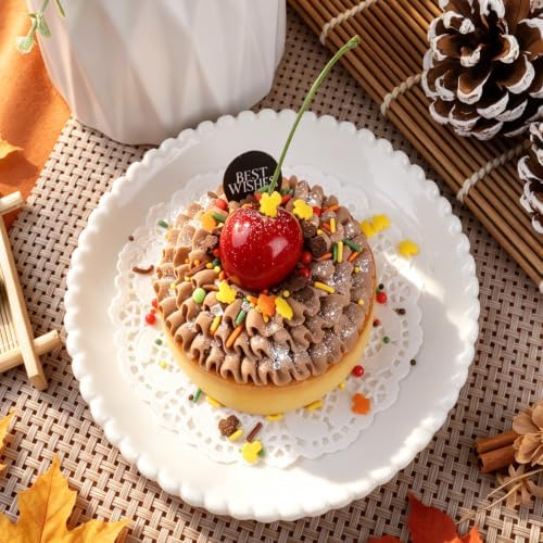 Thanksgiving Sprinkles, 4.76oz Fall Nonpareils Mix Orange Brown Yellow Jimmies, Sading Sugar Sprinkles for Cake Cupcake Cookie Baking Dessert - Image 4