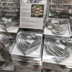 MrCookie Heart Cookie Cutters Set,6pc,Thickened Stainless Steel - Image 2