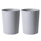 UUJOLY Plastic Small Trash Can Wastebasket, Garbage Container Basket by UUJOLY