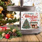 Christmas Home Decorations Indoor, It's The Most Wonderful Time Wood Sign - Image 7