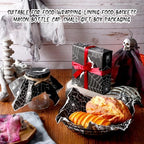 Marspark 100 Sheet Halloween Wax Paper Spider Web for Food 11.4 x 11 Inch - Image 2