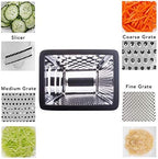 Vertical Stainless Steel Grating Four-sided Boxed Grater - Image 3