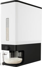 Lifewit Rice Dispenser 25 Lbs, Rice Storage Container Sealed Moisture Proof by Lifewit