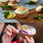 SANNIX 450pcs Woodland Cupcake Liners, Woodgrain Baking Cups Cupcake Wrappers Paper Wraps Muffin Liners for Bridal Showers Wedding Birthday Party Decorations Supplies - Image 5