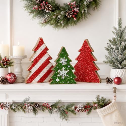 Christmas Decorations Indoor, Christmas Snowflake Tree Home Decor - Image 5