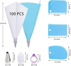 Piping Bags and Tips Set, Icing Bags Disposable - Image 2