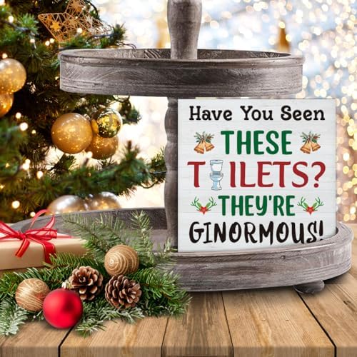 Christmas Bathroom Decorations - Funny Christmas Vacation Decor - Image 7