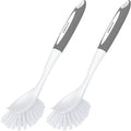 Amazer Dish Brush with Handle, 2 Pack Kitchen Scrub Brushes by Amazer